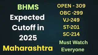 Top 10 BHMS Colleges Expected Cutoff in 2025 Maharashtra | BHMS Expected Cutoff 2025 | #bhms #cutoff