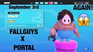 *New* Fall Guys - Item Shop 9/3/2020 (LEGENDARY CHELL SKIN PORTAL X FALLGUYS AGAIN!)