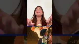 Dubladora da MIRABEL cantando Encanto #shorts