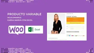 Como cargar productos variables a Woocommerce de forma masiva