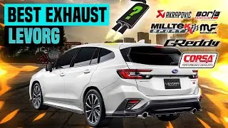 Subaru Levorg Exhaust Sound🔥Blitz-Nur,Fi Exhaust,HKS,Invidia,Ultrex,XForce,Uprade