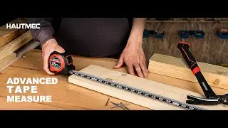 HAUTMEC Contractor's Wide Tape Measure 1-1/4