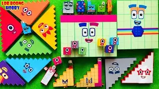 Looking for Numberblocks NEW 139 Puzzle Tetris Shape | ASMR chirping of birds