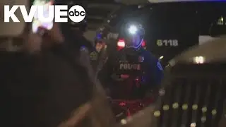 At least 4 arrests at protests against ICE in Austin