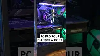 PC professionnel &agrave; 1300&euro; (Mod&eacute;lisation 3D, montage vid&eacute;o et photo)