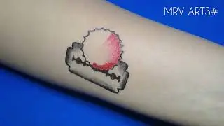 Wonderful temporary tattoo design/tattoo with pen/simple tattoo making ideas 