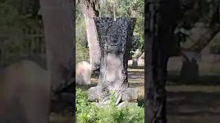 Unusual Headstone - shout-out to M&A Mystery Tours