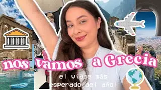We're going to Greece! Travel with me! Visiting Athens, Delphi, and Meteora!