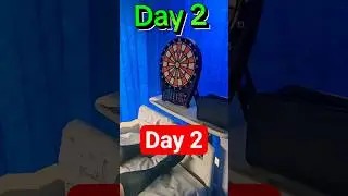 DAY 2 of playing darts after major back surgery #darts #pdcdarts #disabilities