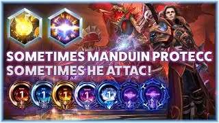 Anduin Lightbomb - SOMETIMES MANDUIN PROTECC, SOMETIME HE ATTAC! - B2GM Season 4 2024