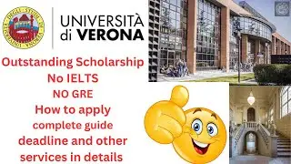 University of Verona || 2023 || complete admission guidelines || No IELTS || No GRE || No Fee