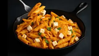 Halloween Creamy Pumpkin Pasta 🎃 with Feta | Easy & Delicious Penne Recipe