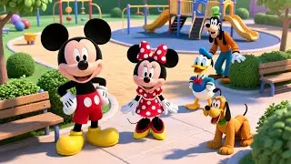 Mickey & Minnie&rsquo;s Playground Mystery Adventure 🎠🐭 | Kids Cartoon Story | 3D Animation 