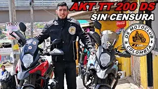 AKT TT DS 200| TODA LA VERDAD SOBRE ESTA MOTO| HABLA UN CLUB MOTERO|