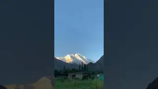 Discover hunza | nature | the golden peak.      #gilgitbaltistan #hunzavalley #pakistan #mountains
