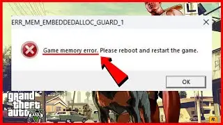 Как исправить ошибку игровой памяти GTA 5. Перезагрузите и перезапустите игру.