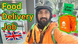 Day 🇬🇧 Time 🤑 Deliveroo 👿& Uber eats 🔥delivery job London | Part Time Earnings tips 2025