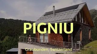 Modern alpine chalet in Switzerland, Gra&uuml;bunden &bull; Airbnb tour and review