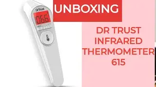 Dr Trust Infrared Thermometer 615  #review #unboxing #drtrust