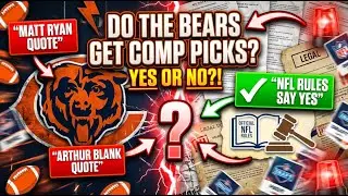 Will the Bears GEt COMP PICKS OR NOT Chicago Bears BREAKDOWN IAN CUNNINGHAM MATT RYAN FALCONS