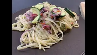 Zitronen Knoblauch Pasta 🍋🧄 | Besonders Schnell