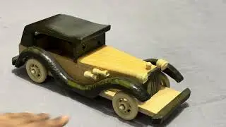 Самая красивая игрушечная машинка, которая у меня когда-либо была? (Распаковка винтажной деревянн...