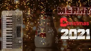 Merry Christmas||Instrumental song||Cover on Mobile Piano 🎹||org 2022|| Org Piano Hall.