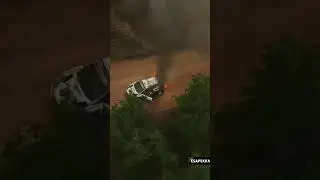Rally Car On Fire🔥🚒