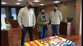 RECEPCIO AJUNTAMENT ALEJANDRO CHAMORRO VERDIA.CAMPIO DEL MON, D'EUROPA I D'ESPANYA DE CANARIS 9/3/22
