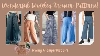 Wideleg Trouser Patterns