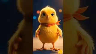 Yellow Chick Helping Story #trending #viral #yellow #yellowchicken