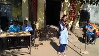 गरुड विद्यालय इस्लापूर राजमाता जिजाऊ व स्वामी विवेकानंद भाषण By समृद्धी शिंदे