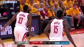 James Harden Full Highlights 2018 WCSF Game 3 Houston Rockets vs Jazz 25 12! | FreeDawkins