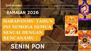 RAMALAN 2026 PASARAN JAWA SENIN PON ❗#tarot #tarotreading #2026 #ramalantarot #tarotcards 