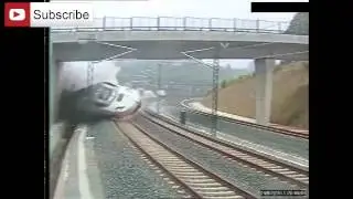 Spain Train Crash Caught On Camera   FOOTAGE OF DISASTER EMERGES