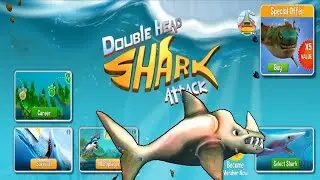 Double Head Shark Attack - RHINO SHARK 2021 - ANDROID & IOS