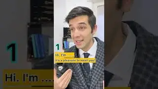 Деловой английский (Представление себя на собеседовании) #шорты