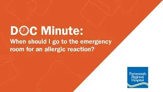 When should I go to the emergency room for an allergic reaction? - Portsmouth Regional Hospital
