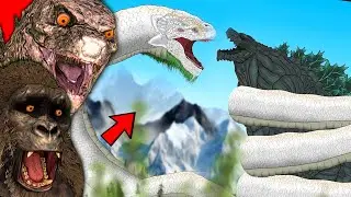 Godzilla Earth vs World Serpent Battle