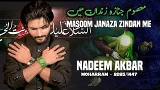 Shahdat Bibi Sakina S.a | Masoom Janaza Zindan Me | Nadeem Akbar | Nohey 1447-2025 