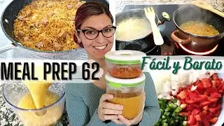 *MEAL PREP FÁCIL* Menú Semanal Saludable Paso a Paso *BATCH COOKING* Episodio 62