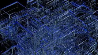 Framing animation created with Blender - 4K HDR
