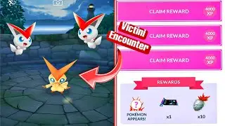 Mythical Catch: Victini Unlocked in Pok&eacute;mon GO! #pokemon #pokemongo #victini