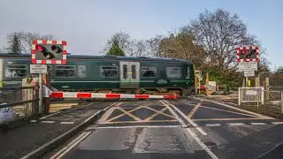 Tangley Level Crossing, Surrey. 25/01/25