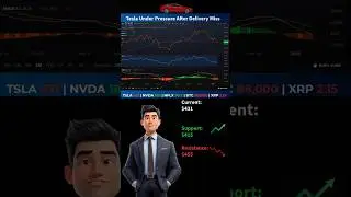 Big Moves Today: TSLA, NVDA, NFLX, BTC & XRP &mdash; Key Levels #tesla #trading #elonmusk #crypto #nvidia