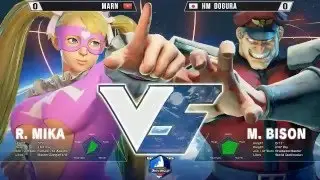 SF5 Marn[Rainbow Mika] vs dogura[M.Bison]