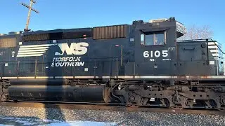 01/15/26 NS Local Train at Valley Crossing in Columbus, OH