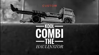 CUSTOM VW KOMBI THE HAULINATOR HOTWHEELS