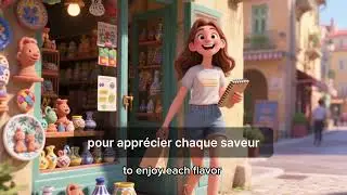 Learn french Intermediate through Story: Mon Vacance DELF B1-B2 Exam Preparation