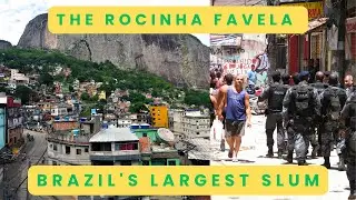 Brazil's Largest Favela, Rocinha. A Tour and History of The Slum!